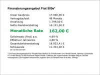Gebraucht Fiat 500e Icon 86 kW (118 PS) 2022 Arktis weiß) (weiss Kleinwagen