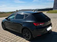 Używany Seat Leon 110 KM (80 kW) 2015 Czarny Sedan/Limuzyna