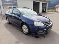 Gebraucht VW Golf V Comfortline 122 PS (89 kW) 2007 Blau Kombi