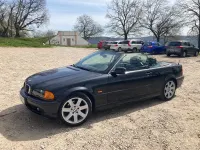 Gebraucht BMW 323 Cabriolet 170 PS (125 kW) 2000 Schwarz Cabrio