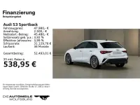 Gebraucht Audi S3 Ambiente 333 PS (244 kW) 2025 Gletscherweiß metallic Limousine