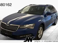 Gebraucht Skoda Superb 150 PS (110 kW) 2022 Energyblau Kombi