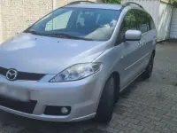 Gebraucht Mazda 5 110 PS (80 kW) 2006 Silber Van / Kleinbus