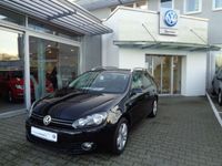 Gebraucht VW Golf VII Match 105 PS (77 kW) 2013 Schwarz metallic Kombi