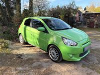 Second-hand Mitsubishi Space Star 80 CP (58 kW) 2014 Verde Monovolum