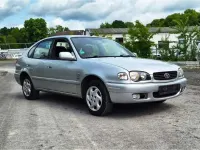 Brugt Toyota Corolla Sol 110 HK (80 kW) 2001 Sølv Sedan