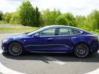 Occasion Tesla Model S 311 kW (423 ch) 2017 Bleue Citadine