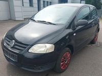 Gebraucht VW Fox 54 PS (39 kW) 2008 Schwarz Kleinwagen