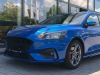 Gebraucht Ford Focus ST-Line 125 PS (91 kW) 2019 Blau Kombi