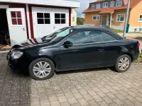 Brugt VW Eos Edition 122 HK (89 kW) 2010 Sort Cabriolet