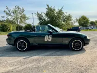 Gebraucht Mazda MX5 110 PS (80 kW) 2000 Grün Cabrio