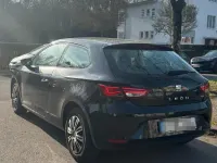 Używany Seat Leon 110 KM (80 kW) 2017 Czarny Sedan/Limuzyna