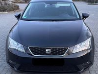 Gebraucht Seat Leon Style 105 PS (77 kW) 2014 Schwarz Limousine