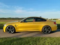 Gebraucht BMW M4 M Performance 431 PS (317 kW) 2015 Gelb Coupé
