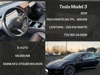 Gebraucht Tesla Model 3 225 kW (306 PS) 2019 Schwarz Limousine