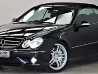 Gebraucht Mercedes CLK55 AMG AMG 367 PS (269 kW) 2009 Schwarz Cabrio