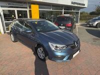 Gebraucht Renault Mégane GrandTour Intens 101 PS (74 kW) 2017 Gletscherblau metallic Kombi