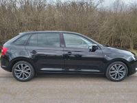 Second-hand Skoda Rapid 105 CP (77 kW) 2015 Negru Hatchback