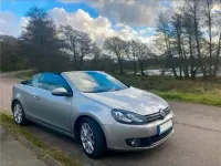 Gebraucht VW Golf Cabriolet 105 PS (77 kW) 2012 Silber Cabrio