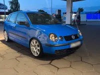 Gebraucht VW Polo 75 PS (55 kW) 2002 Blau Kleinwagen
