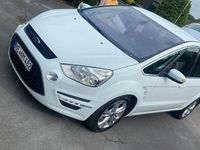 Gebraucht Ford S-MAX Titanium 163 PS (119 kW) 2012 Weiß Van / Kleinbus