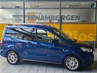 Gebraucht Ford Tourneo Courier Titanium 101 PS (74 kW) 2017 Blau Van / Kleinbus