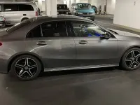 Gebraucht Mercedes A180 AMG line 136 PS (100 kW) 2019 Grau Limousine