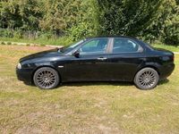 gebraucht Alfa Romeo 156 2.0 JTS Schwarz Leder Holz