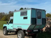 Gebraucht Land Rover Defender 128 PS (94 kW) 1996 Blau SUV
