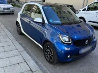 Usata Smart ForFour Prime 90 CV (66 kW) 2017 Blu Utilitaria