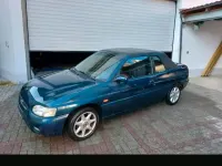 Gebraucht Ford Escort Cabriolet 115 PS (84 kW) 1995 Grün Cabrio
