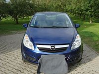 Gebraucht Opel Corsa 109 PS (80 kW) 2009 Blau metallic Kleinwagen