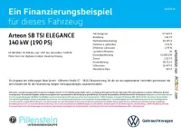 Gebraucht VW Arteon Elegance 190 PS (139 kW) 2022 Schwarz Limousine