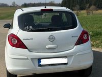 Gebraucht Opel Corsa Selection 69 PS (50 kW) 2012 Weiß Kleinwagen