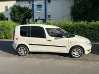Gebraucht Skoda Roomster Style 86 PS (63 kW) 2011 Weiß Van / Kleinbus