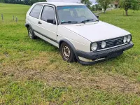 Brugt VW Golf II GTD 70 HK (51 kW) 1990 Hvid Hatchback