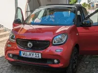 Używany Smart ForFour Prime 90 KM (66 kW) 2015 Czerwony Hatchback