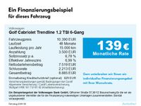 gebraucht VW Golf Cabriolet Trendline 1.2 TSI 6-Gang