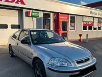 Gebraucht Honda Civic LS 105 PS (77 kW) 1996 Silber Coupé
