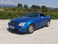 Gebraucht Mercedes SLK200 163 PS (119 kW) 2000 Blau Cabrio