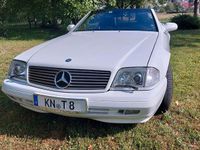 Gebraucht Mercedes SL320 224 PS (164 kW) 2000 Weiß Cabrio