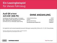 Neu Audi Q6 e-tron S-Line 225 kW (306 PS) 2025 Blau SUV