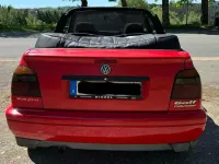 Gebraucht VW Golf Cabriolet 101 PS (74 kW) 1997 Rot Cabrio