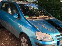 Gebraucht Hyundai Getz 85 PS (62 kW) 2003 Blau Kleinwagen