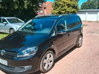 Gebraucht VW Touran Cup 140 PS (102 kW) 2014 Schwarz Van / Kleinbus
