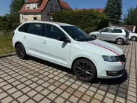 Gebraucht Skoda Rapid 95 PS (69 kW) 2019 Weiß Kleinwagen