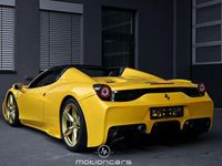Gebraucht Ferrari 458 566 PS (416 kW) 2012 Gelb Cabrio