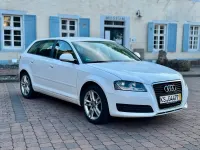 Gebraucht Audi A3 125 PS (91 kW) 2009 Weiß Kleinwagen