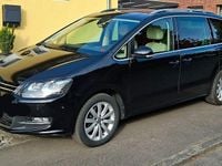 Second-hand VW Sharan Highline 184 CP (135 kW) 2017 Negru Monovolum