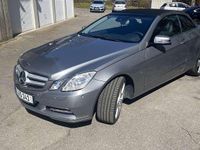 Usata Mercedes E250 Elegance 204 CV (150 kW) 2012 Grigio Cabrio